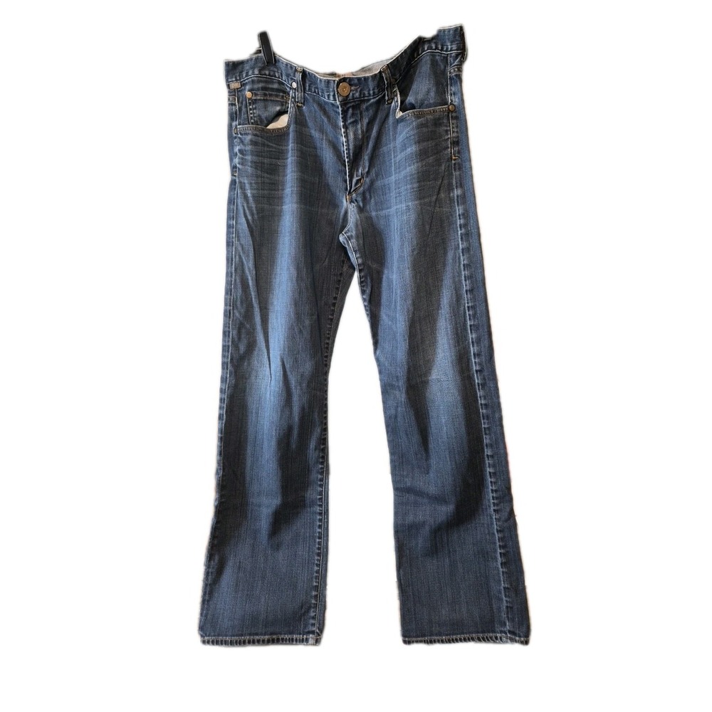 Citizens of Humanity Evans‎ Relaxed Bootcut Jeans Mens 36 Blue Wash 606D-132 USA